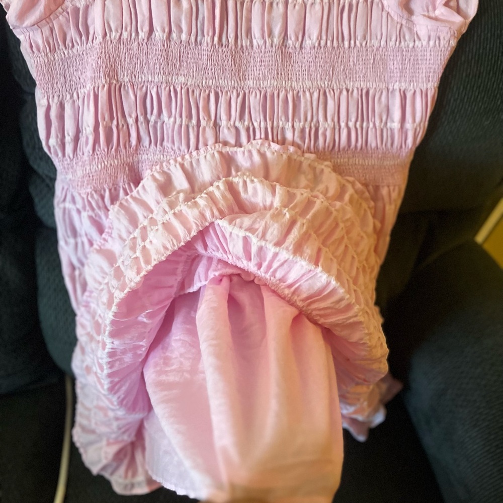 Pink Ruffled Dress - Picture 6 of 10